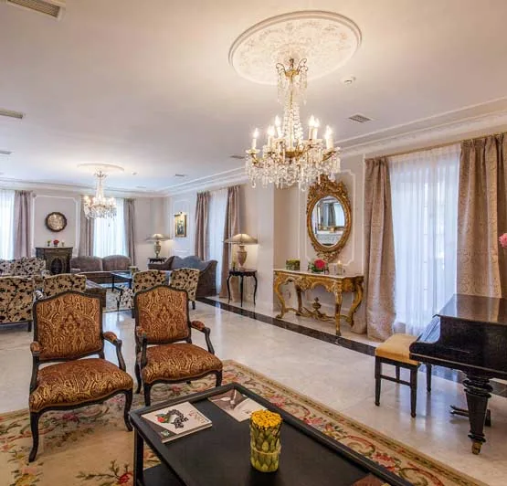 Salón principal de Palacio Carrascalino